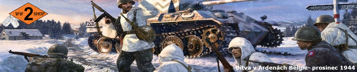 12 Bitva v Ardenách Belgie- prosinec 1944