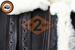 US letecká kožená zimná bunda bomber B3