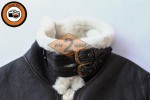 US letecká kožená zimná bunda bomber B3