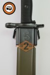 US bajonet M1 s pochvou M7 krátky na M1 Garand