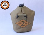 US obal na poľnú láhev- khaki
