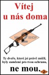Výstražné cedule dvere (viac motívov) - formát A5, A4