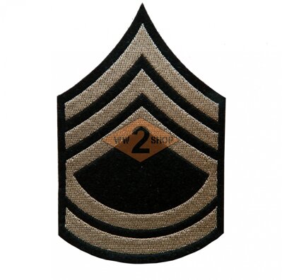 US hodnosť Technical Sergeant filc- olív, khaki