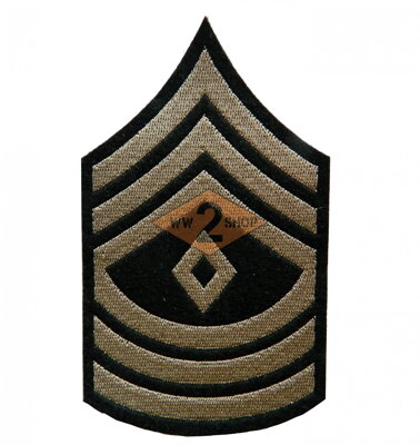 US hodnosť First Sergeant- olív, khaki