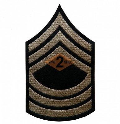 US hodnosť Master Sergeant filc- olív, khaki