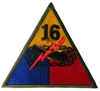 US nášivka 16. obrnené divízie