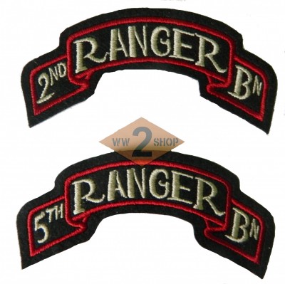US nášivka Ranger pergamen- výber z rôznych práporov