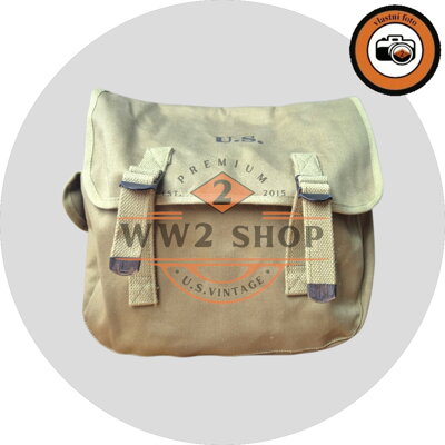 US Musette M36- polní brašna- khaki pogumovaná