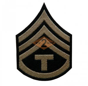US hodnosť Technician 3rd Grade filc- olív, khaki