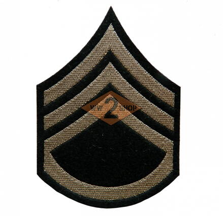 US hodnosť Staff Sergeant filc- olív, khaki