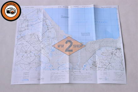 US mapa obrany Ste. Marie Du Mont